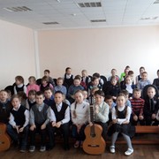 8 апреля Кировская начальная школа. Агитационный концерт.