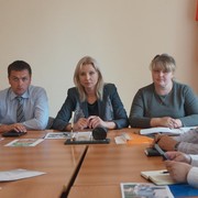 Члены Общественной палаты Московской области на заседании комиссии  в Лотошино