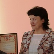 Г.Н.Плескачёва с наградой
