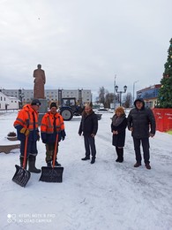 А.Э. Шагиев провел проверку уборки снега