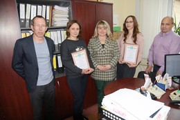 Екатерина Долгасова поздравила сектор кадровой службы с профессиональным праздником