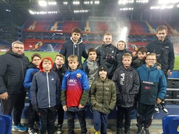 Юные футболисты из Лотошино посетили матч ЦСКА-Сочи 