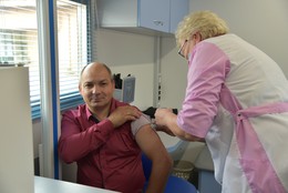 Александр Шагиев сделал прививку от гриппа