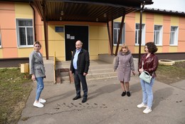 Александр Шагиев оценил качество уборки территорий в деревне Ушаково