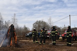 В Лотошино проведены командно-штабные учения по тушению лесных пожаров